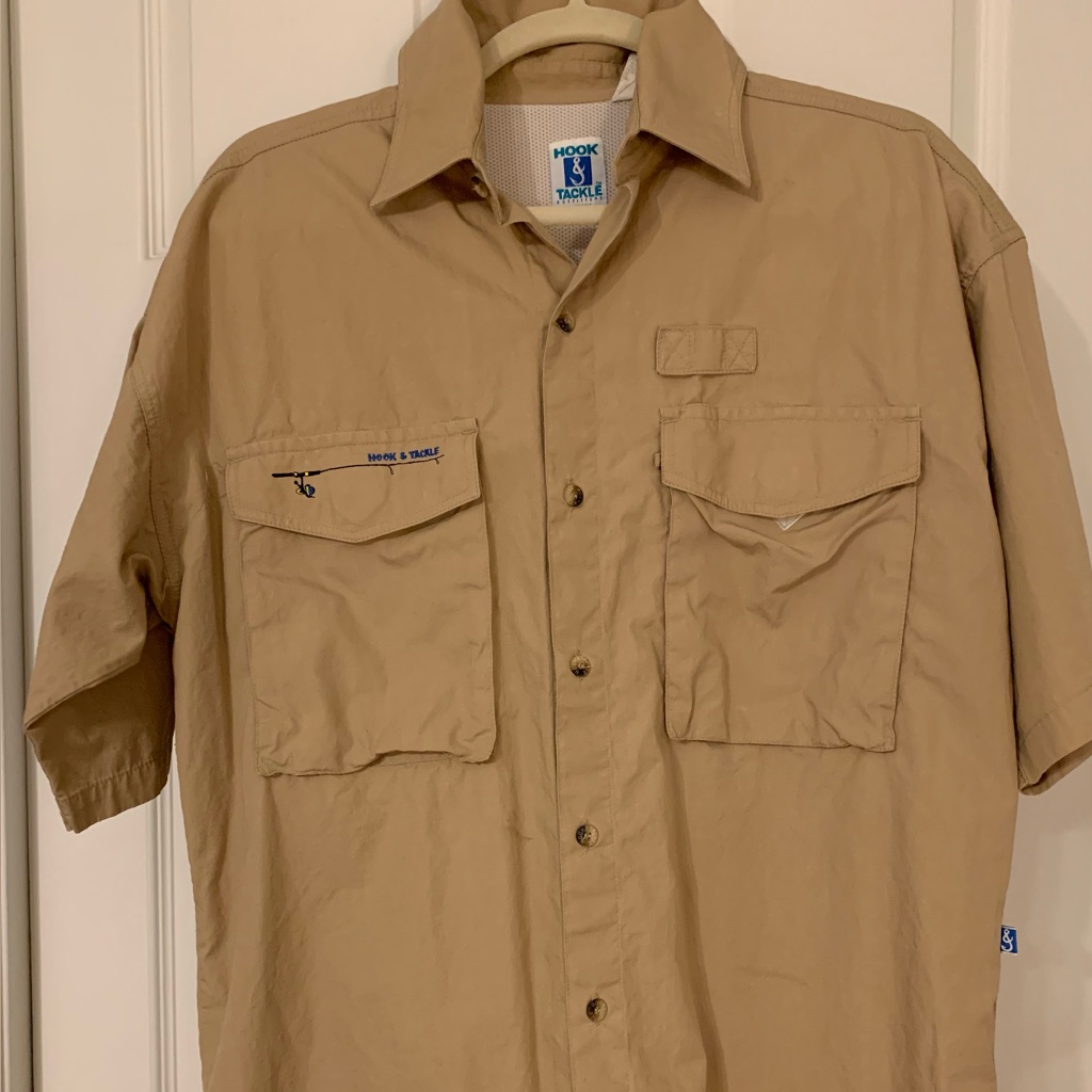 Hook And Tackle Cool Vent Mens Fishing Shirt